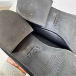 Naturalizer Soul Black Faux Leather Loafers Womens 7.5 Preppy Flats Comfort Shoe Photo 3