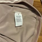 Madewell Women’s Medium Velvet V-neck Lilac Purple Long Bell Sleeve Mini Dress Photo 7