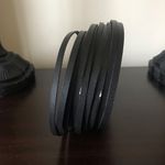 Etsy Genuine Leather Layered Rope Wrap Bracelet or Collar Necklace Photo 6