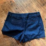 Loft  denim flat front preppy size 10 4” vacationcore shorts Photo 1