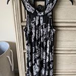 Kohls Three Pink Hearts Black And White Dress  Photo 0