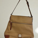 Dooney & Bourke  Taupe Pebble Grain Purse Shoulder Bag Lightly Used‎ Photo 0