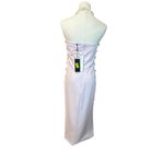 Gianni Bini Caelynn Bell Side Button Cut Out Bodycon Strapless Midi dres… Photo 5