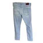 Hollister Womens Sz 33 Mid Rise Extreme Stretch Skinny Leg Ripped Denim Jeans Photo 5