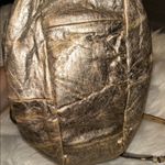 Chloé Chloe Metallic Gold Satchel Bag Photo 7