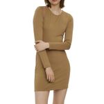 New Womens NWT Vero Moda $80 Open Back Dress Ombre Blue Gray Dark XS Long Sleeve Photo 4