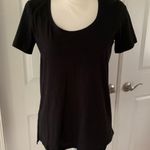 Theory Scoop Neck Tee in Slubbed Cotton Photo 1