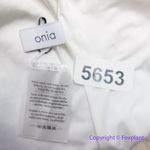 ONIA NEW ‎ Rachel Watercolor Stripe Scoop Back Swimsuit, size M Photo 14