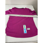 Charter Club Womans  Pink 3/4 Sleeve T Shirt Large Supima Cotton Photo 5