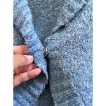White Stag  New Blue Snap Closure Shawl Collar Waist Length Sweater Size Large Photo 4