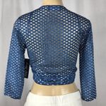 Mango Tango Front Tie Crop Top Photo 2