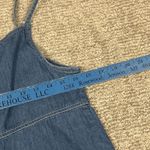 Aeropostale  Overall Dress Junior Womens Large Aero Jean Pearl Snap Front Y2K 90s Photo 5