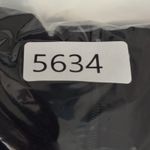 Nils Sweater Womens Small Black Peplum Style Ribbed Preppy Neutral Minimalist Photo 7