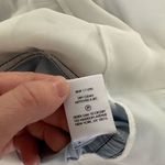 Derek Lam 10 Crosby Women’s 00 Blue White Mixed Media Shirtdress Photo 5