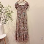 ASTR Roseline Maxi Dress in Blue Pink Multi Size Small NWT Photo 6