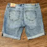 True Craft NWT  Super Soft Stretch Bermuda Shorts Blue size 14W 9” Inseam  Photo 9