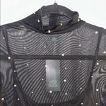 Wild Fable NWT  Size XXS Black Long Sleeve Jeweled Dress Photo 2