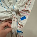 Cedric Charlie's Fantasy print dress size Size 6 White Photo 10