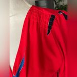 A New Day  Red Floral Print Wrap Surplice Maxi Dress Pockets Side Tie Summer Sz S Photo 5