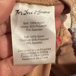 For Love & Lemons  TEMECULA MESH PURPLE NUDE MAXI LONG SLEEVE EMBROIDERED DRESS M Photo 7