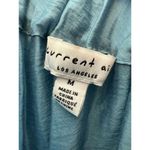 Current Air  Blue‎ One Shoulder Ruffled Tiered Belted Midi Dress Sz M Photo 6