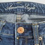 American Eagle  Outfitters Blue Jean Shorts Distressed Cuffed Photo 3