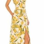 l*space L* Yellow Mykonos in Ibiza Floral Dress Size Small Photo 0