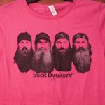 DUCK DYNASTY fitted pink tee t Photo 1