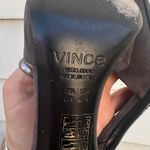 Vince Claire D'Orsay brown suede point toe pumps made in italy size 10 Photo 3