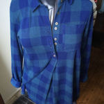Soft Surroundings Mad about Plaid 1/4 button tunic Photo 0