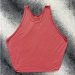 We The Free  People Striped Sedgwick Tank Top Shirt Coral Gray Oversized Size XS Photo 0