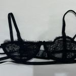 Boohoo Black Lace Bra Photo 0
