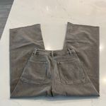 ZARA ‎ The Patch Pocket Marine Straight Jean Grey Size 2 Photo 5