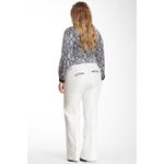 NWT $168 MYNT 1792 Womens Plus White Pants Office 20W Houndstooth 20 W Tall Photo 3