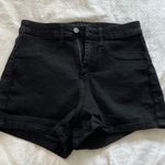 Wild Fable Never worn: Black Jean Shorts High-Waisted Fitted Photo 0