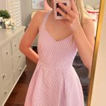 Peach Love Stripped dress Photo 0