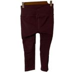 Lululemon Reveal Crop (Stripes 17") Dark Adobe. Size 4 Photo 1