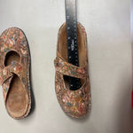 FINN‎ COMFORT Stanford Multicolor Leather Germany Clog Slides Size 39 8 Photo 3