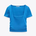 ZARA Ruched Top Photo 0