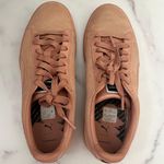 Puma x MAC Cosmetics Crème d'Nude Pink Classic Suede Sneakers Size 7 Rare Photo 6