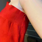 Wow Couture  Women's Sweetheart Block RED Bandage Dress Size Large Photo 6