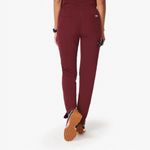FIGS  Yola Skinny Pant In Burgundy Photo 1