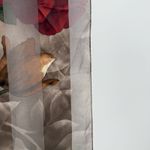 Liz Claiborne Multicolor Floral Striped Silk Long Rectangle Scarf Accessory Y2k Photo 4