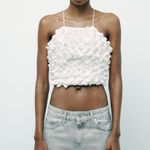 ZARA Voluminous Satin Effect Top Photo 1