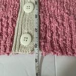 Vintage‎ cardigan floral bloomcore 90s 80s unique medium knit barbie core Pink Photo 8