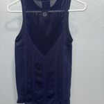 Athleta  Blue Fitted Sleeveless Tank Top Photo 2