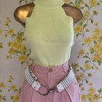 Vintage white silver belt Photo 8