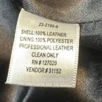 Chadwick's Leather Quilted Skirt sz 10 100% Leather Knee Length A Line Skirt Photo 1