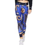 STELLA SPORT x ADIDAS Blue Black Orange Leggings S Photo 2