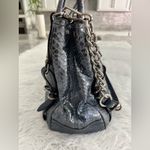 Coach  17551 Exotic Embossed Python‎ Leather Sierra Carryall Bag Handbag Rare HTF Photo 3